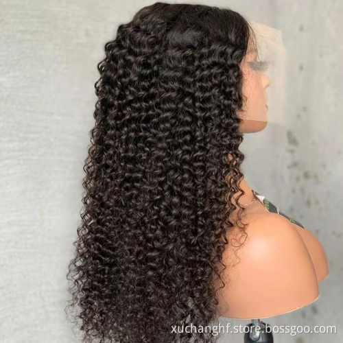 Brazilian Hair 13X6 Lace Frontal Wig For Black Women,Hd Transparent Lace Front Human Hair Wigs,13x4 virgin 360 Lace Frontal Wig